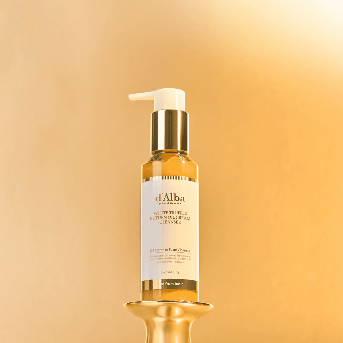 [d'Alba] White Truffle Return Oil Cream Cleanser