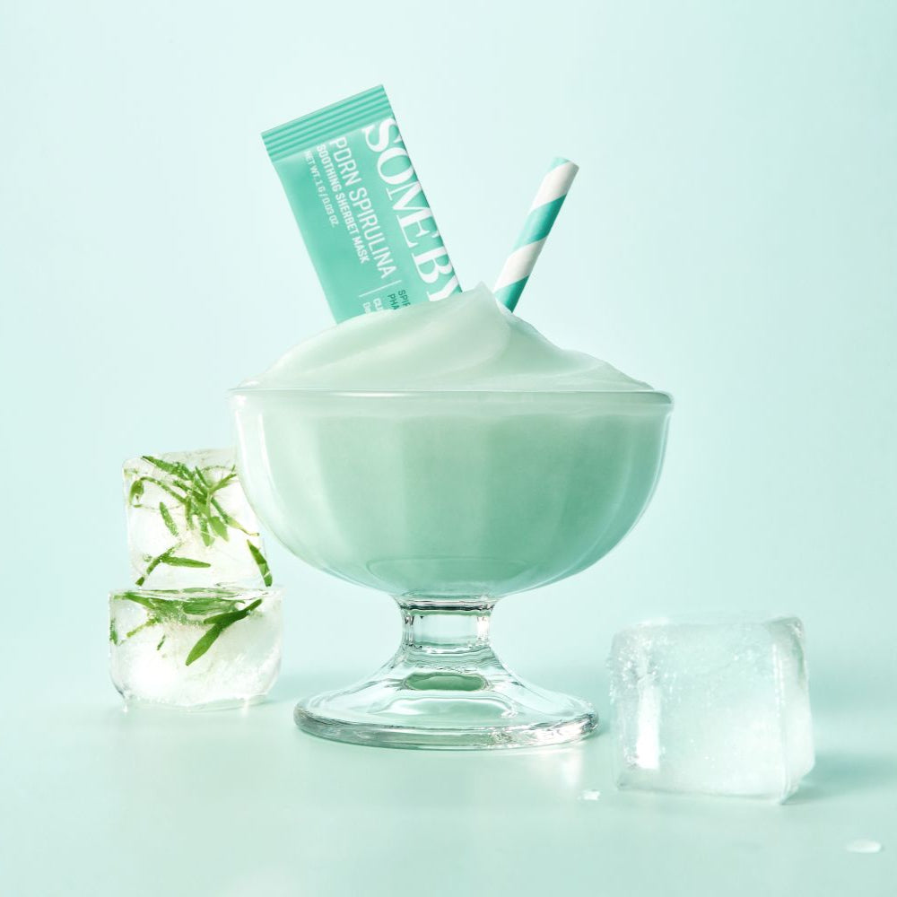 [Some By Mi] PDRN Spirulina Soothing Sherbet Mask Set