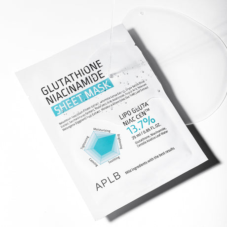 [APLB] Glutathione Niacinamide Sheet Mask