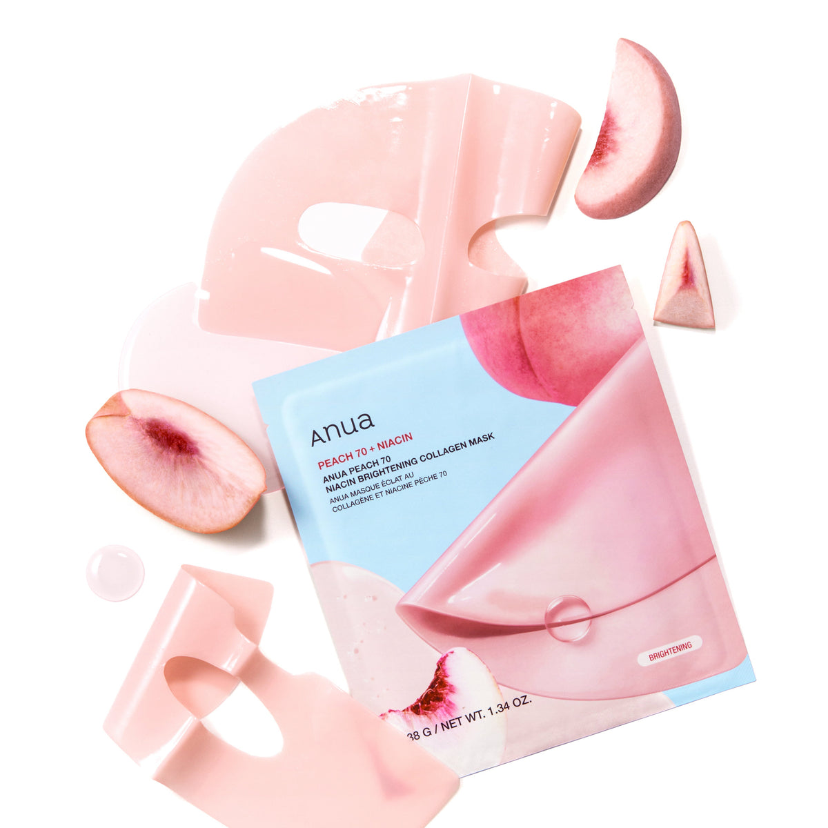 [Anua] Peach 70 Brightening Collagen Mask