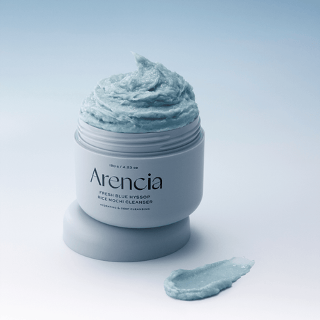 [Arencia] Fresh Blue Hyssop Rice Mochi Cleanser