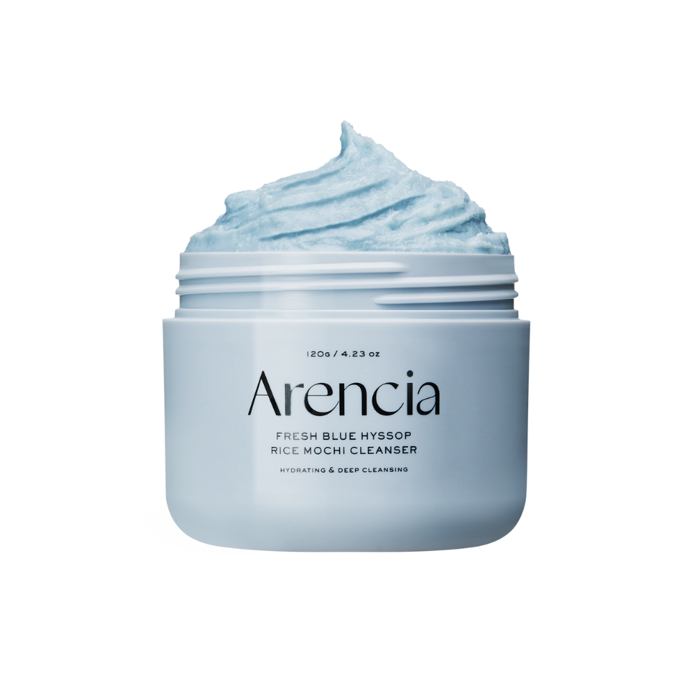 [Arencia] Fresh Blue Hyssop Rice Mochi Cleanser