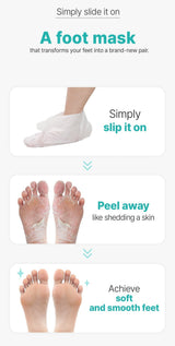 [Ariul] Smooth & Pure Foot Peeling Mask Soothing (2 Pairs)