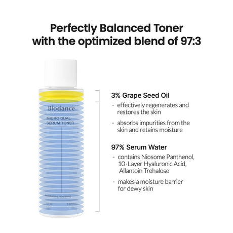 [Biodance] Micro Dual Serum Toner