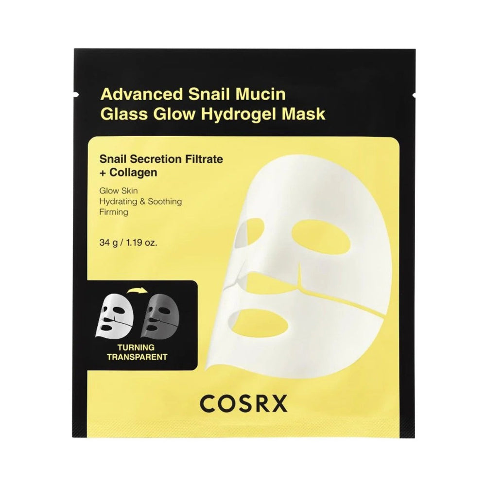 [COSRX] Advanced Snail Mucin Glass Glow Hydrogel Mask