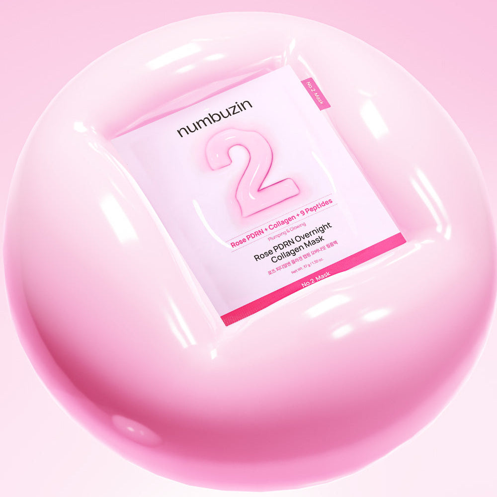 [Numbuzin] No.2 Rose PDRN Overnight Collagen Mask (1ea)