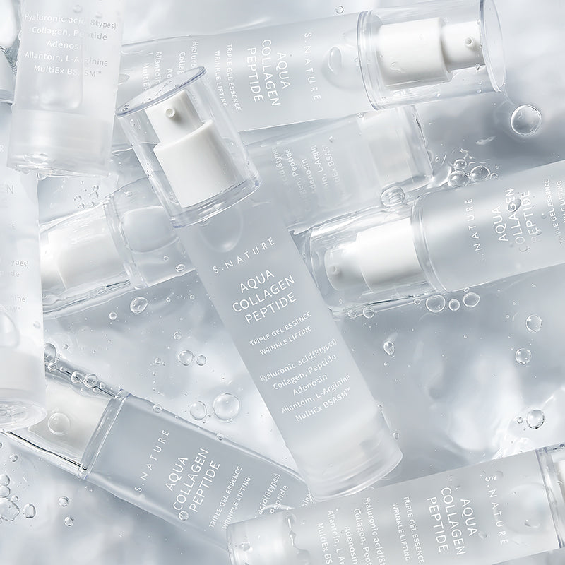 [S.NATURE] Aqua Collagen Peptide Triple Gel Essence