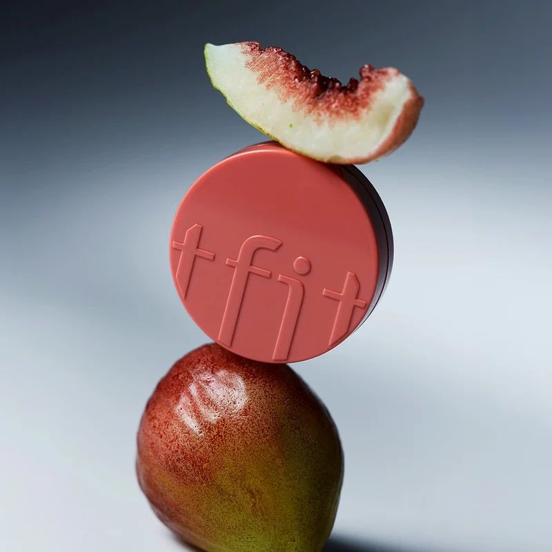 [TFIT] Fluffy Velvet Cushion Blush