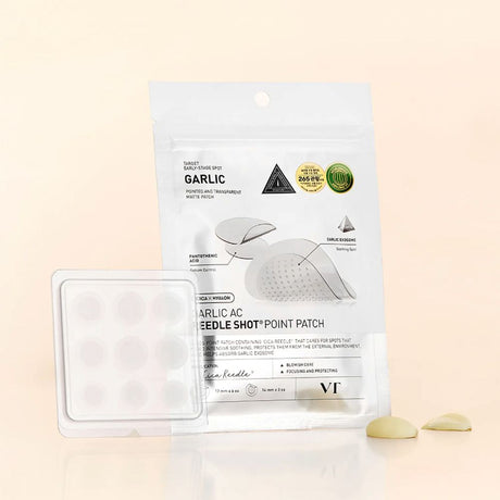 [VT Cosmetics] Garlic AC Reedle Shot Point Patch (9ea)