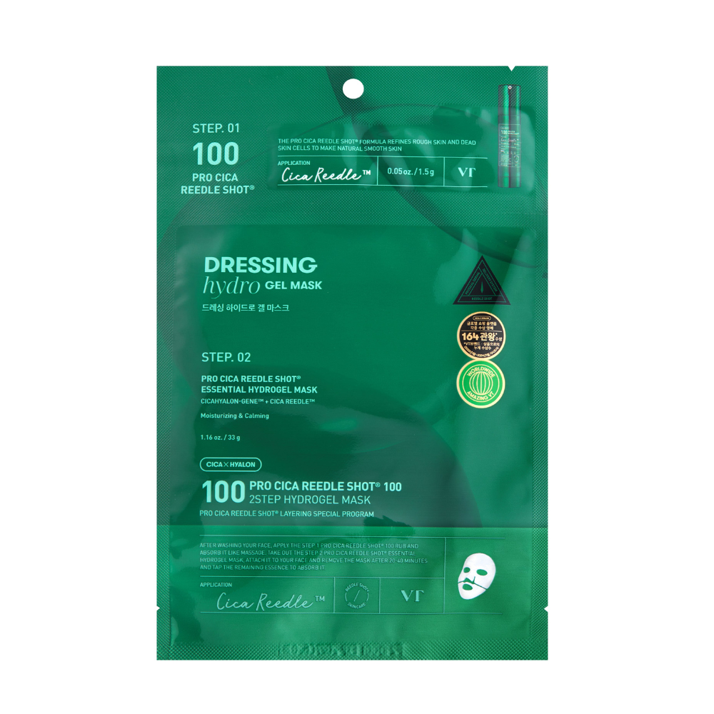 [VT Cosmetics] Pro Cica Reedle Shot 100 2Step Hydrogel Mask