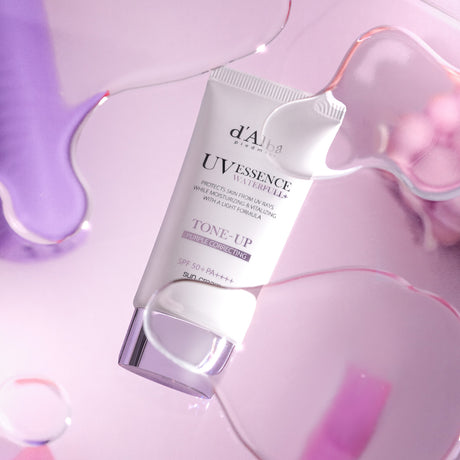 [d'Alba] Waterfull Purple Correcting Tone-Up Sun Cream