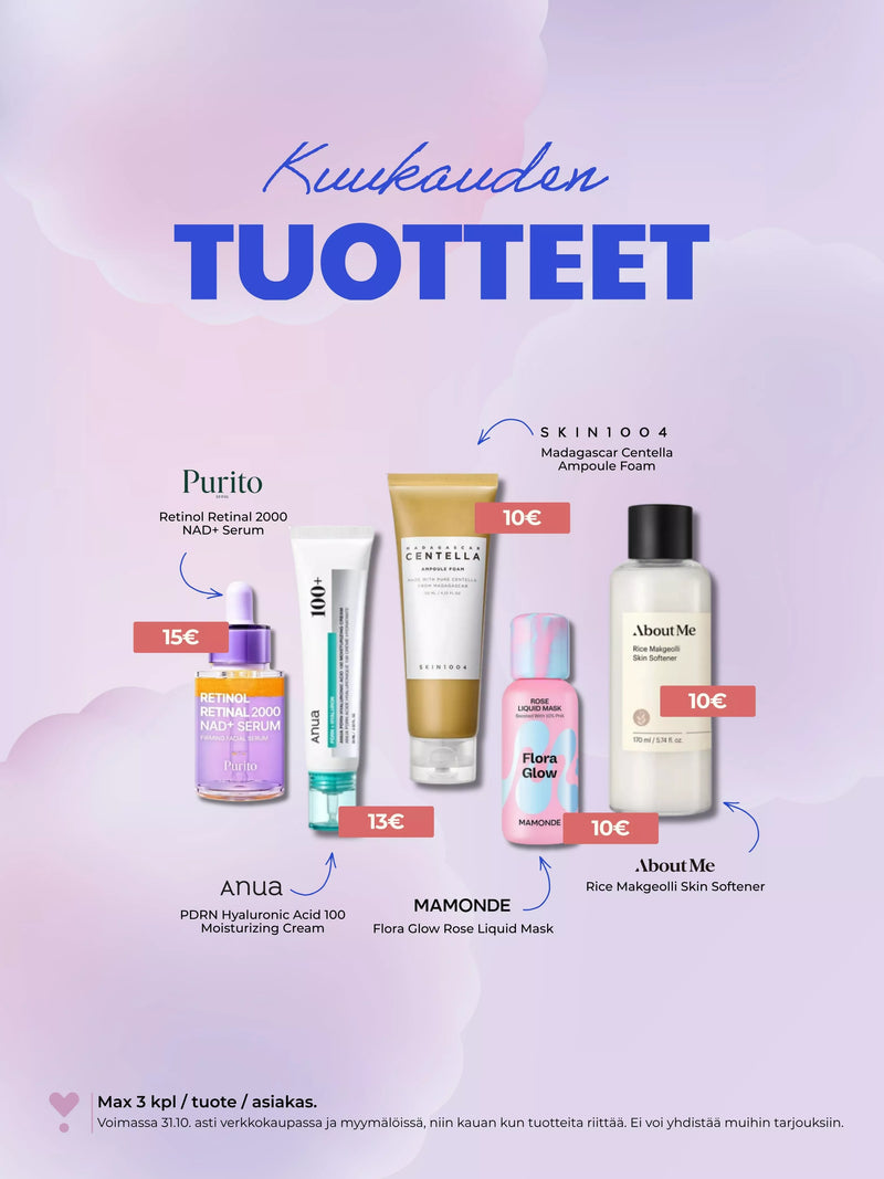 Kuukauden tuotteet - Lokakuu 2026
