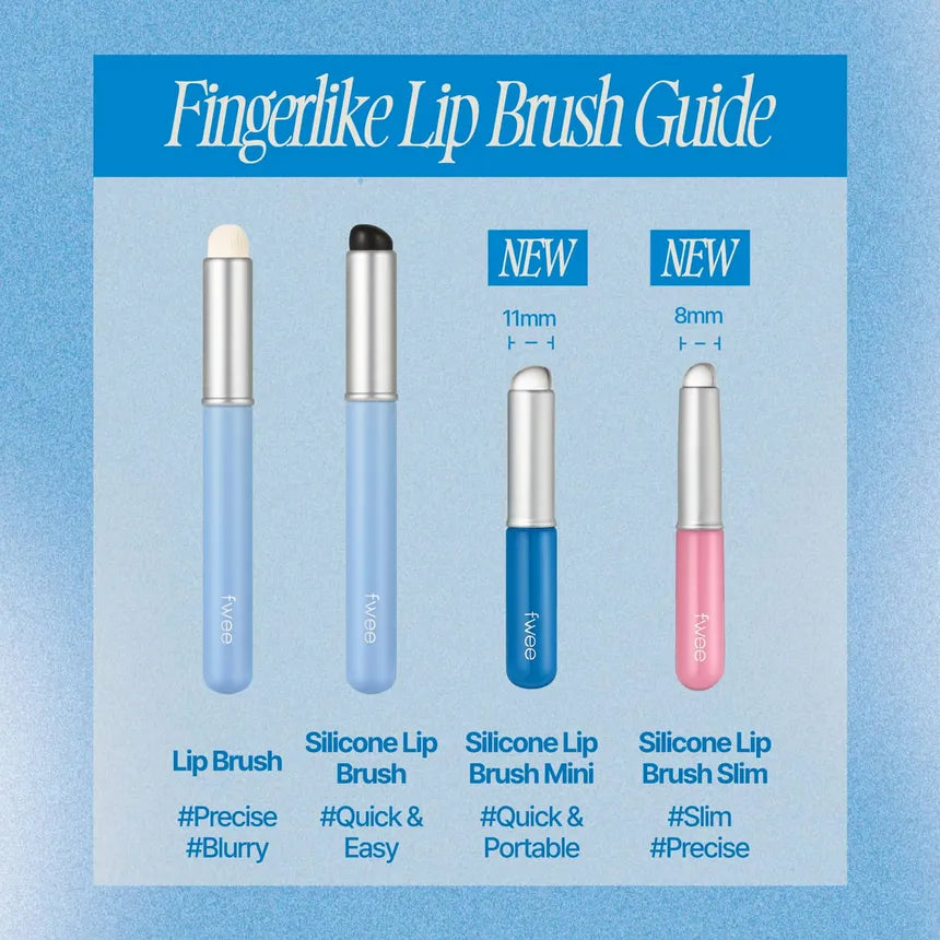 [fwee] Fingerlike Silicone Lip Brush