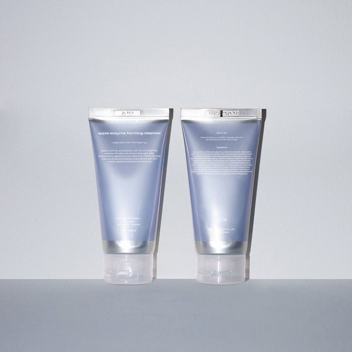 [glow] apple enzyme foaming cleanser