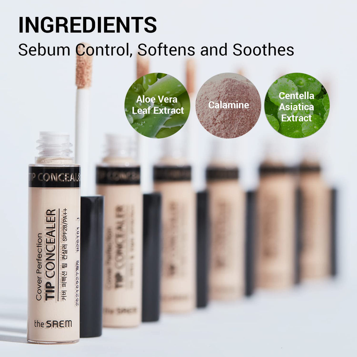 [The Saem] Cover Perfection Tip Concealer SPF28 PA++
